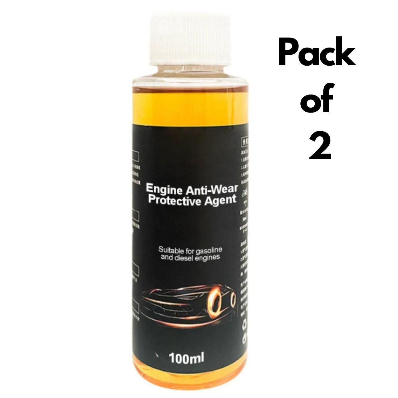 Engine Anti-Wear Protective Agent 100 ml each Pack of 2